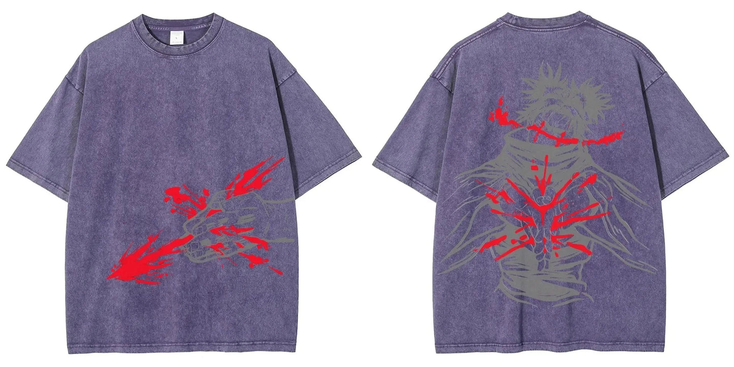 T-Shirt Satoru Gojo "Infinite" – Jujutsu Kaisen Édition (Tailles M à 4XL)