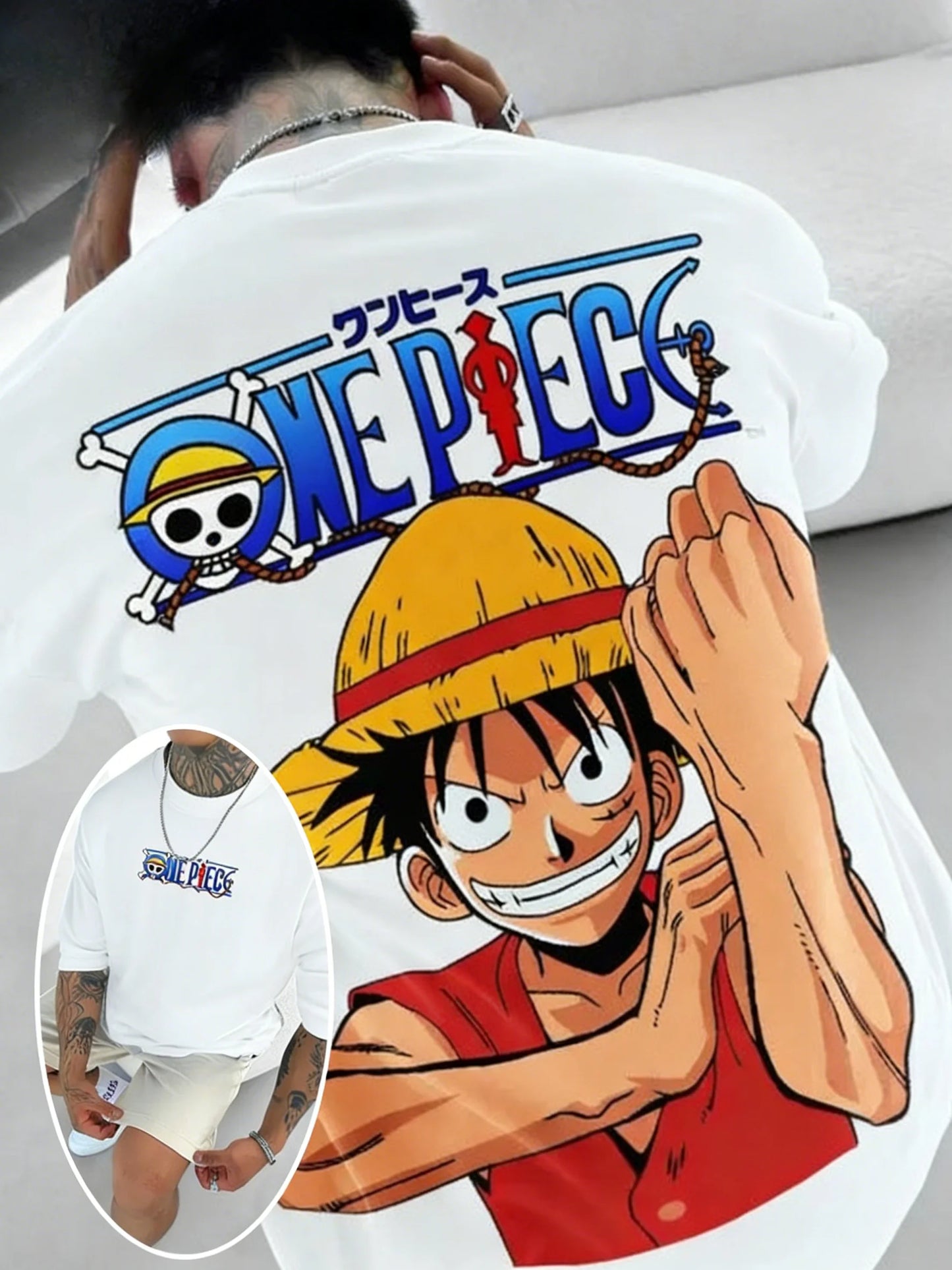 T-Shirt One Piece Luffy "Captain Edition" – Confort & Style (S au 4XL)