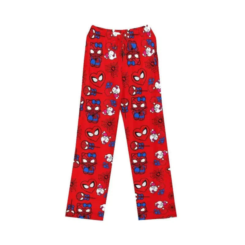 Pantalon Cocooning Hello Kitty – Douceur & Nœud Rose 🎀