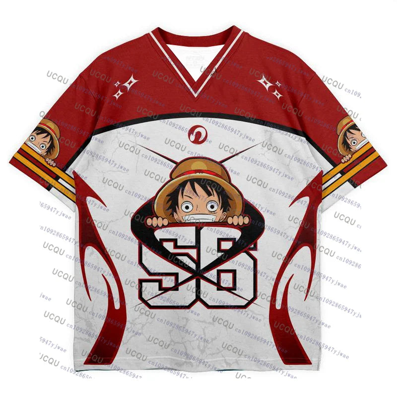 T-Shirt Anime One Piece – Du XXS au 6XL (9 Variantes)