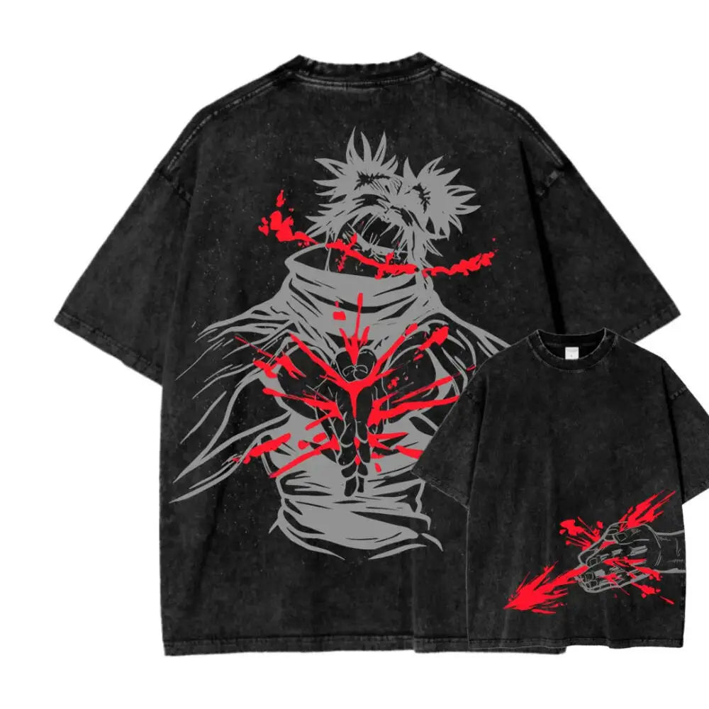 T-Shirt Satoru Gojo "Infinite" – Jujutsu Kaisen Édition (Tailles M à 4XL)