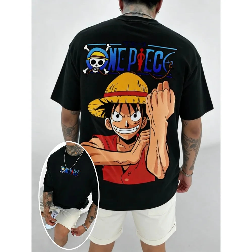 T-Shirt One Piece Luffy "Captain Edition" – Confort & Style (S au 4XL)