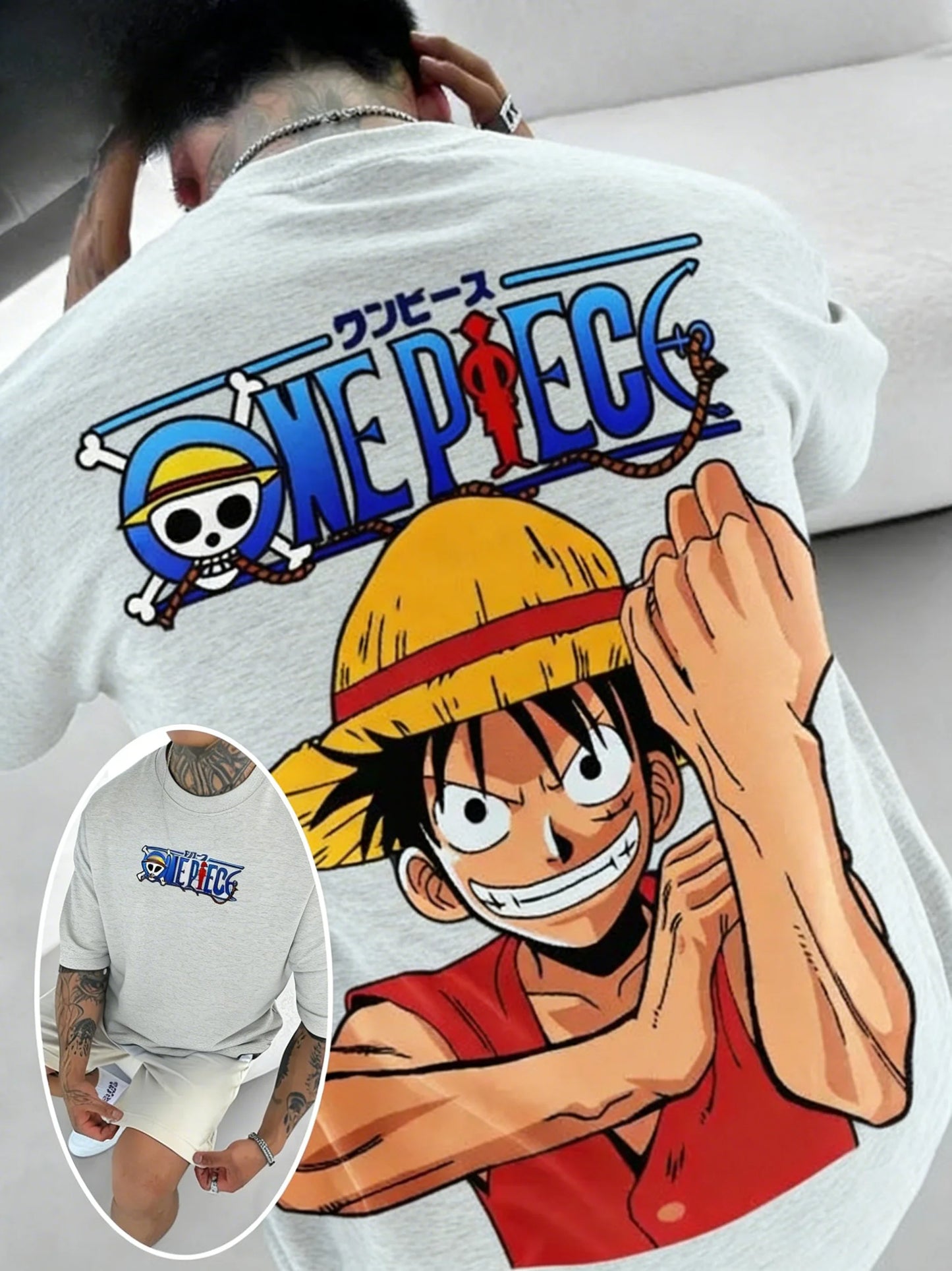 T-Shirt One Piece Luffy "Captain Edition" – Confort & Style (S au 4XL)