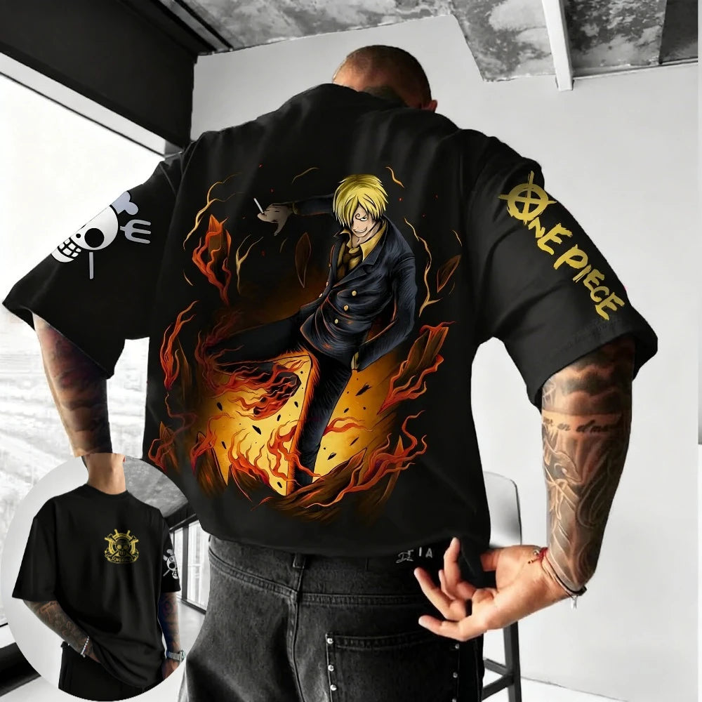 T-Shirt One Piece Sanji – Le Cuisinier de l'Équipage (Tailles S à 4XL)