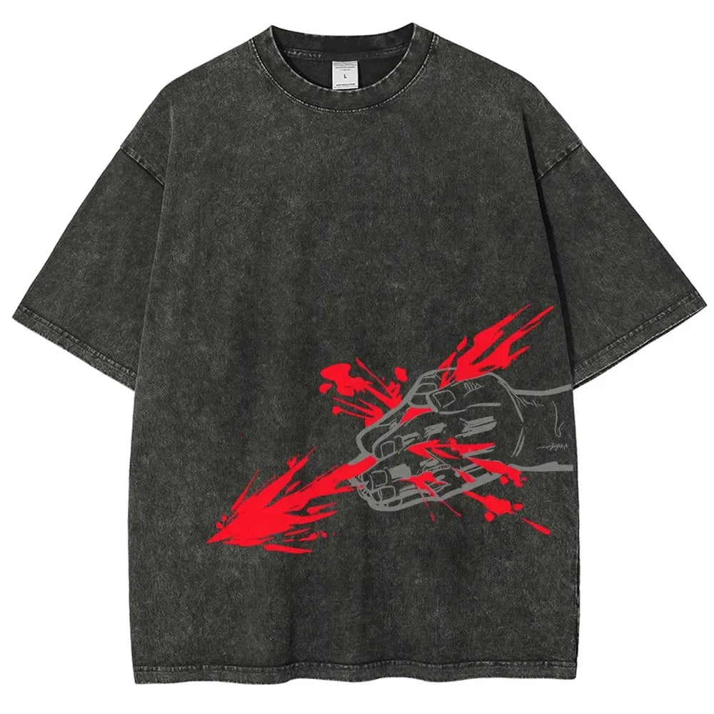 T-Shirt Satoru Gojo "Infinite" – Jujutsu Kaisen Édition (Tailles M à 4XL)