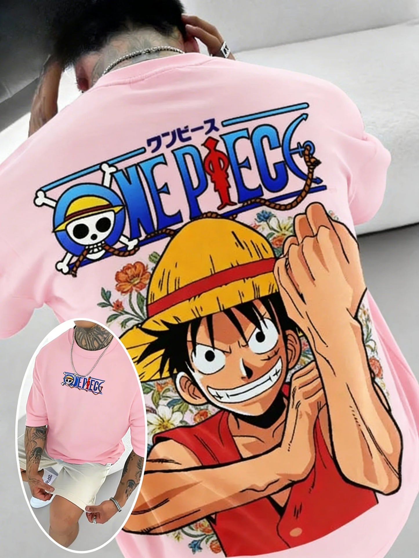 T-Shirt One Piece Luffy "Captain Edition" – Confort & Style (S au 4XL)