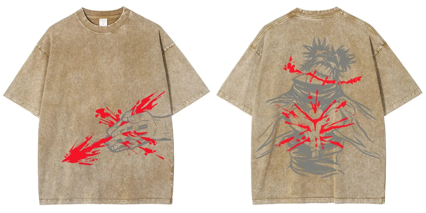 T-Shirt Satoru Gojo "Infinite" – Jujutsu Kaisen Édition (Tailles M à 4XL)