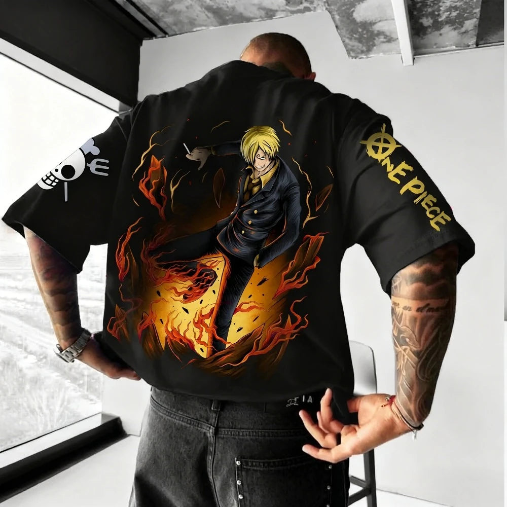 T-Shirt One Piece Sanji – Le Cuisinier de l'Équipage (Tailles S à 4XL)