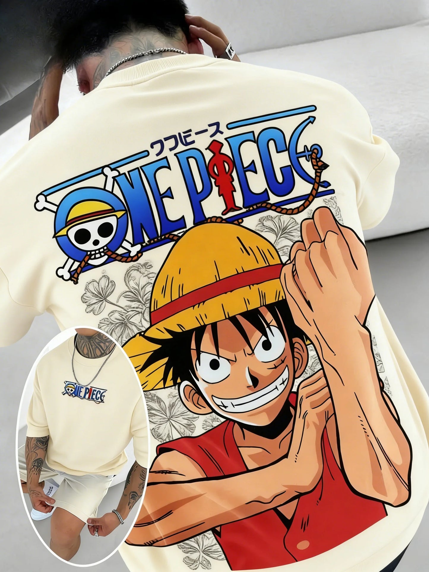 T-Shirt One Piece Luffy "Captain Edition" – Confort & Style (S au 4XL)