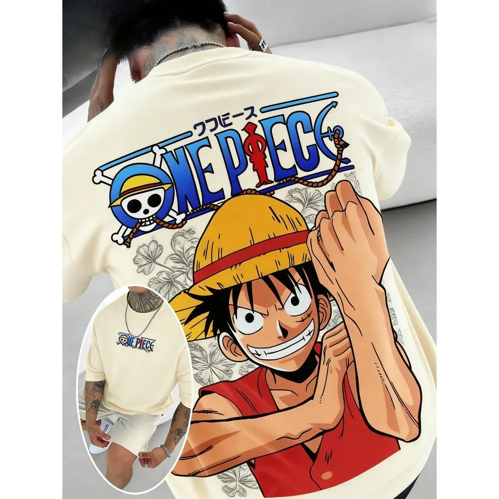 T-Shirt One Piece Luffy "Captain Edition" – Confort & Style (S au 4XL)